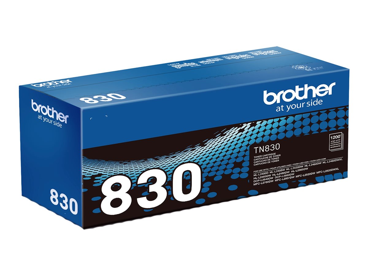 Brother Toner Cartridge - Black - TN830