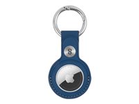 LOGiiX Leather Tag for Apple AirTag - Navy -LGX13253