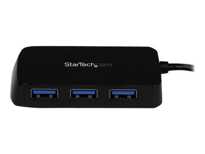 StarTech.com Hub USB 3.0  4 ports avec cble intgr