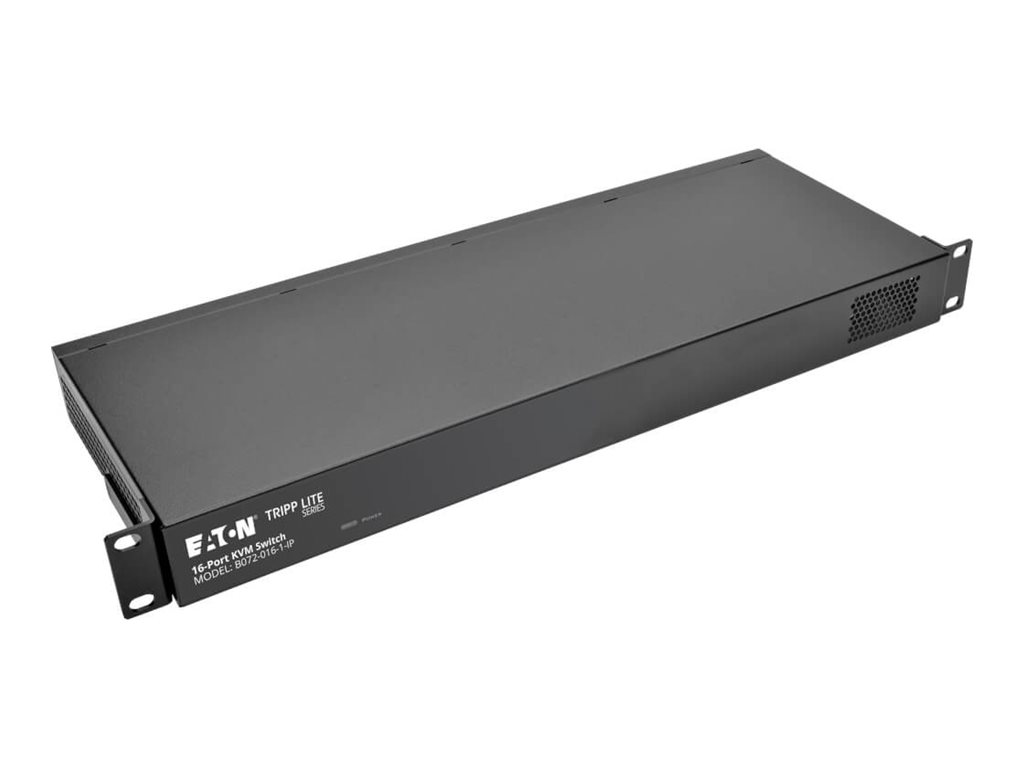 Tripp Lite 16-Port Cat5 IP KVM Switch Compact 1+1 User Rackmount TAA