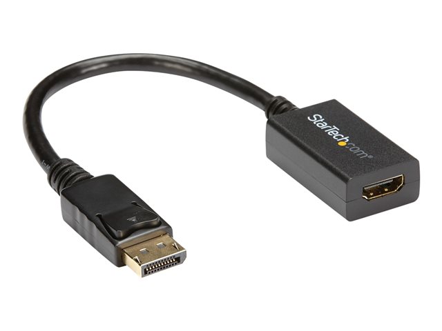 Image of StarTech.com DisplayPort to HDMI Adapter - 1920x1200 - HDMI Video Converter - Latching DP Connector - Monitor to HDMI Adapter (DP2HDMI2) - adapter - DisplayPort / HDMI - 26.5 cm