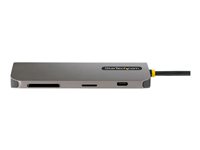 Startech USB C Multiport Adapter, 4K 60Hz HDMI Video, 3 Pt 5Gbps USB-A Hub, 100W Power Delivery Pass-Through, GbE, SD/MicroSD