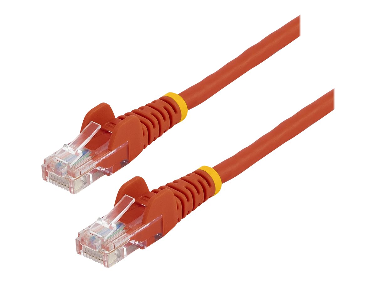 10m Red Snagless Cat5e Patch Cable
