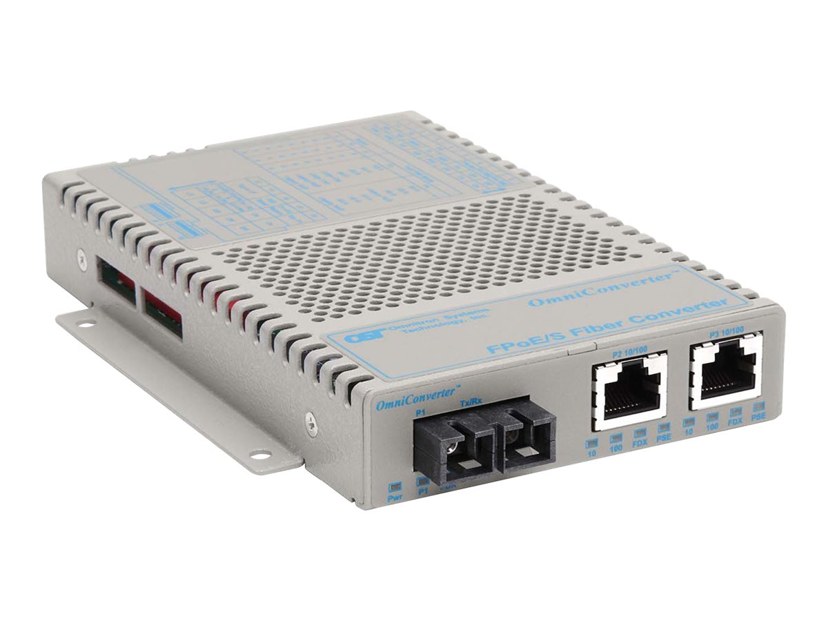 Omnitron OmniConverter FPoE/S
