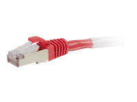 C2G 100ft Cat5e Snagless Shielded (STP) Ethernet Network Patch Cable - Red