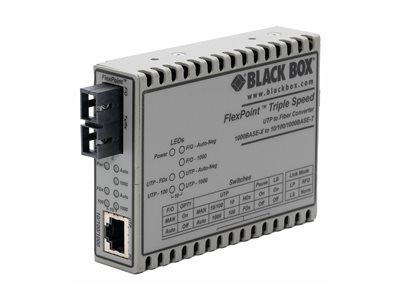 Black Box FlexPoint - Fiber media converter