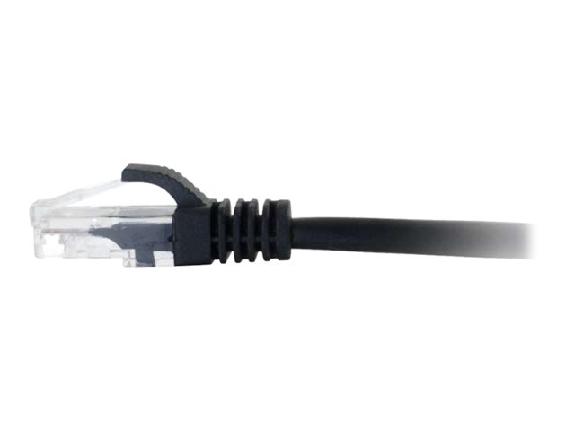 C2G Cat6 Booted Unshielded (UTP) Network Patch Cable - patch kabel - 1 m - černá – foto 4