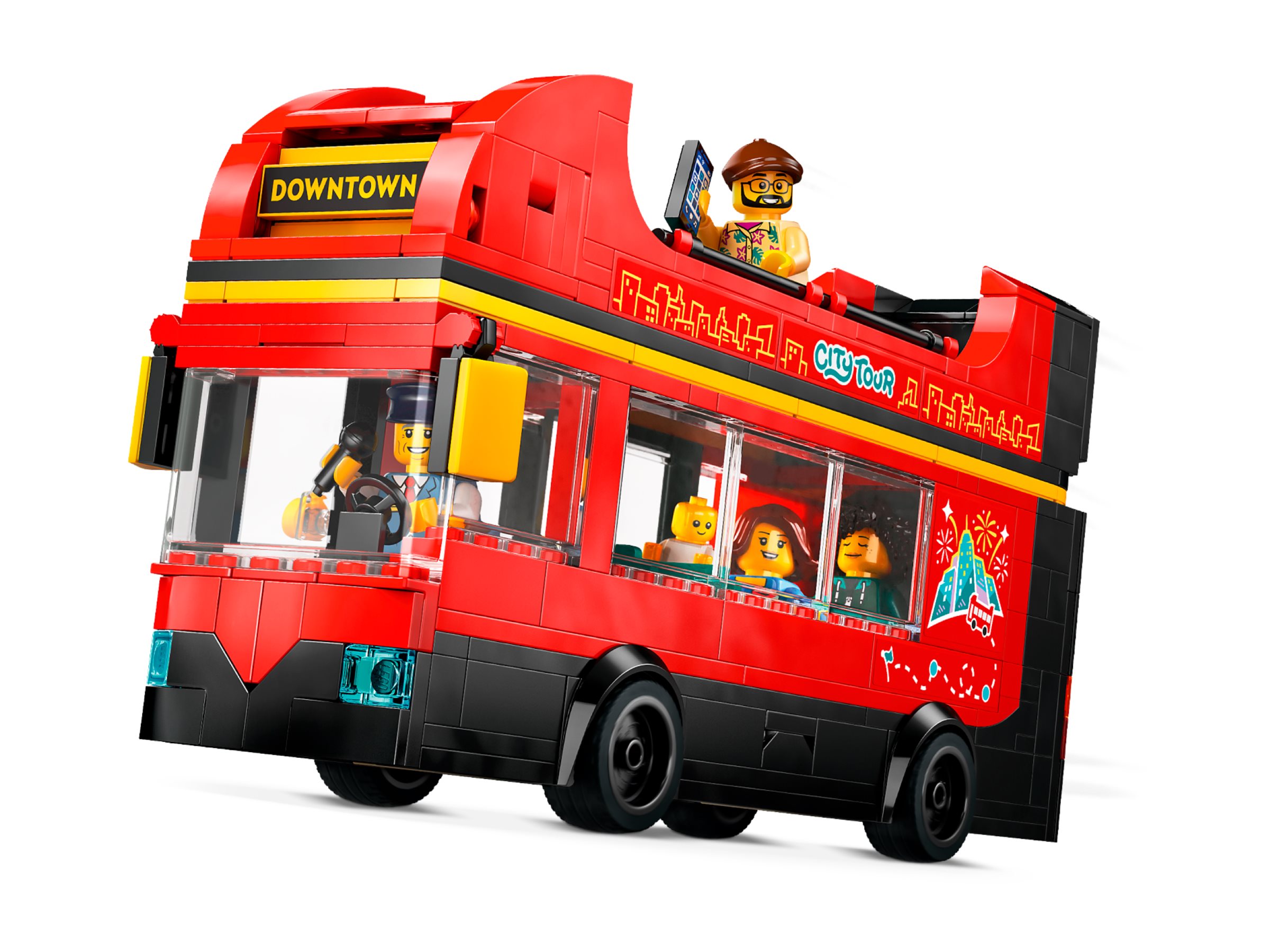 LEGO City - Red Double-Decker Sightseeing Bus