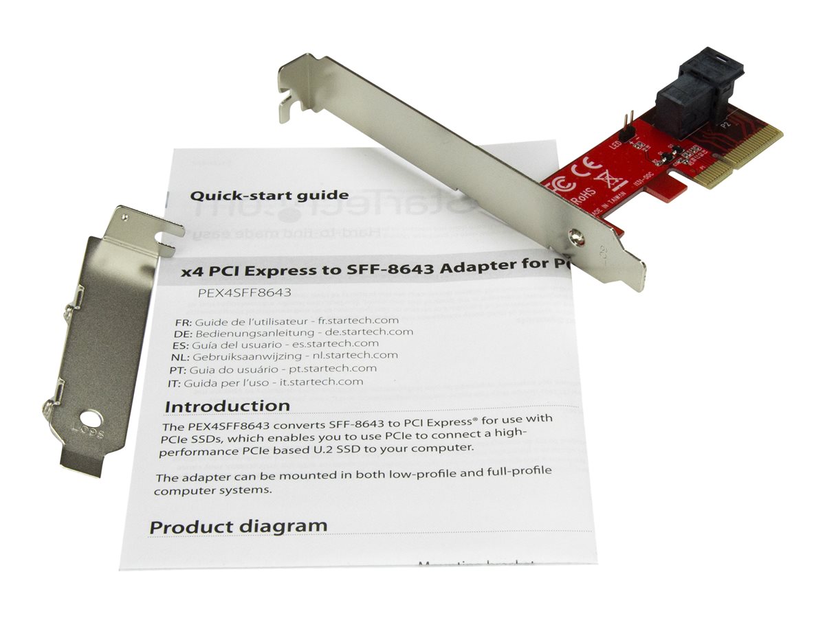 PCI Express 2.5in. NVMe SSD Adapter – foto 5