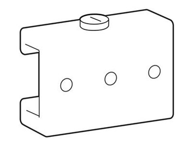 Ergotron - Mounting component (DIN rail adapter bracket)