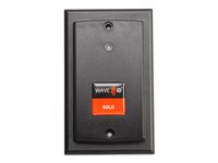 rf IDEAS WAVE ID Solo Keystroke HID Prox RF proximity reader RS-232 125 KHz black