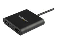 StarTech.com USB 3.0 to Dual HDMI Adapter - 1x 4K 30Hz & 1x 1080p -  External Video & Graphics Card - USB Type-A to HDMI Dual Monitor Display  Adapter Dongle - Supports