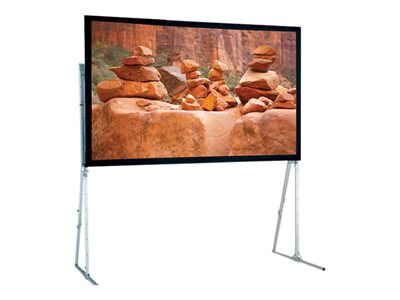 Draper Ultimate Folding Screen HDTV Format Projection screen with heavy duty legs 
