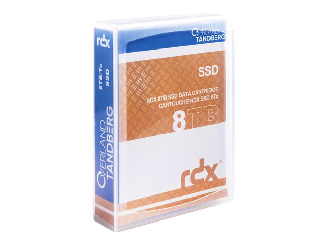 Overland Tandberg - cartouche RDX SSD x 1 - 8 To - support de stockage  (8887-RDX)