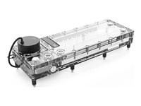 Alphacool Core Pumpe og reservoir til flydende kølesystem 1-pack Sort Transparent