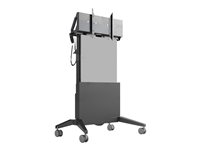 Salamander FPS Series cart - Lift - for interactive flat panel / touchscreen - graphite grey