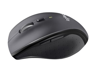 Logitech M705 - Maus - Für Rechtshänder - Laser - kabellos - 2.4 GHz - kabelloser Empfänger (USB) - Grau