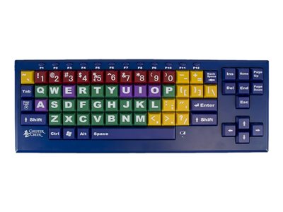 AbleNet BigBlu KinderBoard Keyboard wireless Bluetooth 3.0 multicolor