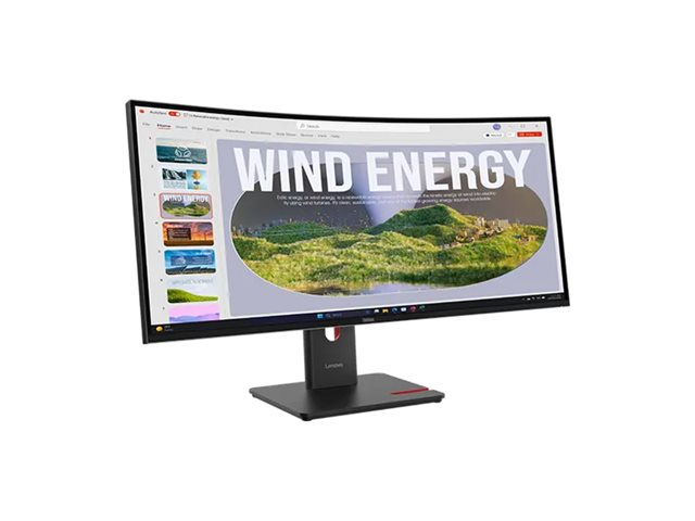Lenovo ThinkVision T34WD-40 - LED monitor - zakřivená - 34" - HDR – foto 3