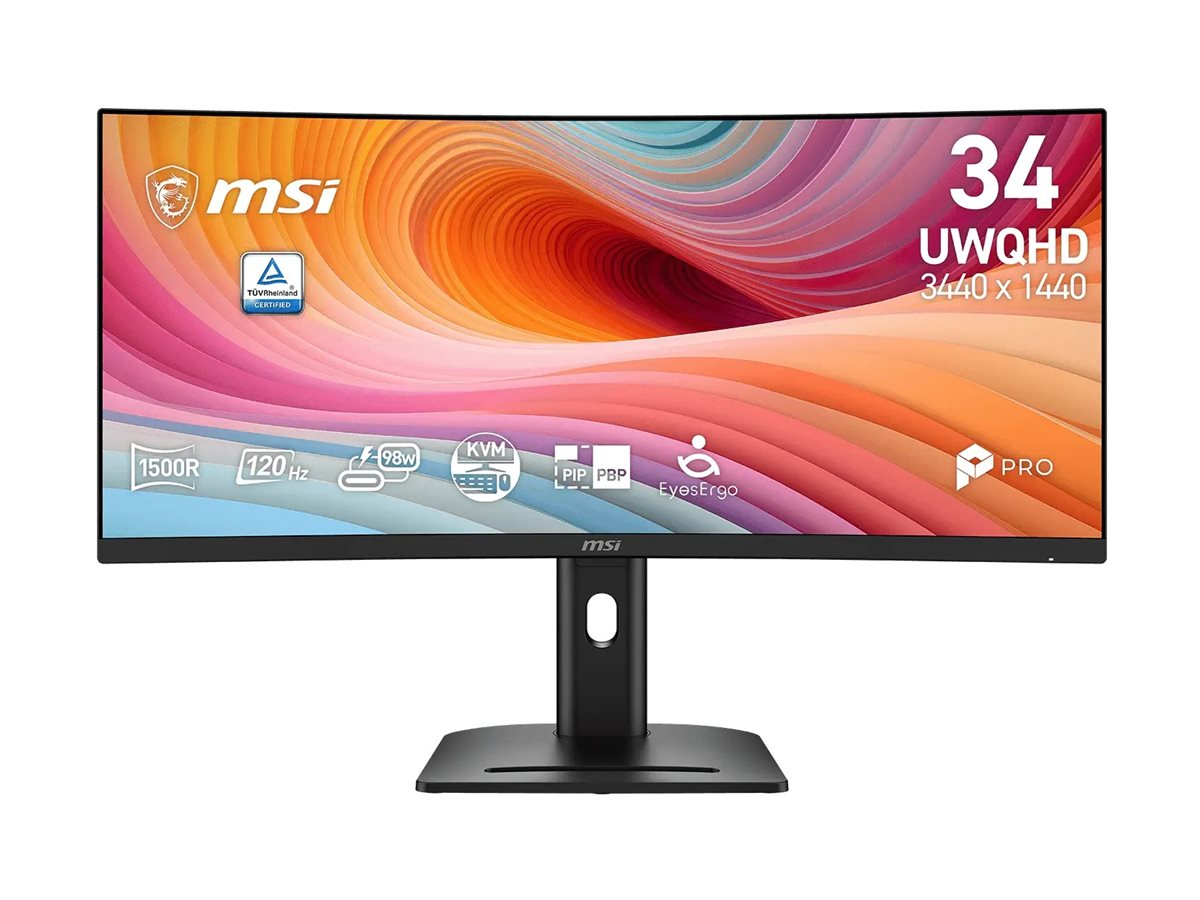 MSI PRO MP341CQPHG E12 LED monitor curved 0