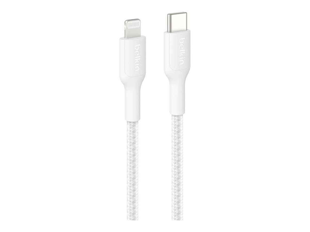 Belkin BoostCharge Pro Lightning cable Lightning / USB MFI Certified 2 Product shot Front 79800