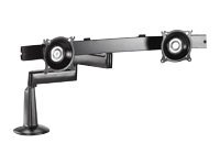 Chief KCD220B - Mounting kit (desk clamp mount, dual swing arm, interface bracket, through desk mount)