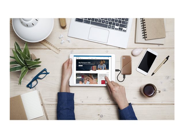 WD My Passport SSD 2TB Gold WDBAGF0020BGD-WESN