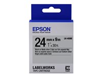 Epson LabelWorks LK-6SBE Mærkattape  (2,4 cm x 9 m) 1kassette(r) C53S656009
