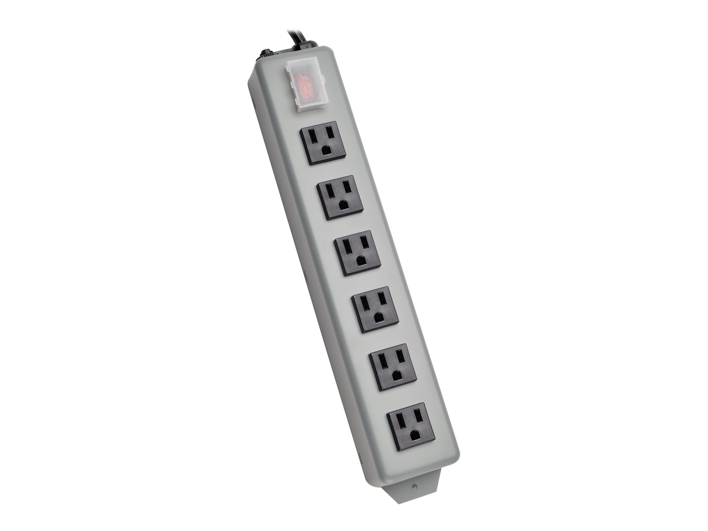 Tripp Lite Waber-by-Tripp Lite 6-Outlet (41.3 mm center-to-center spacing) Industrial Power Strip, 6-ft. Cord