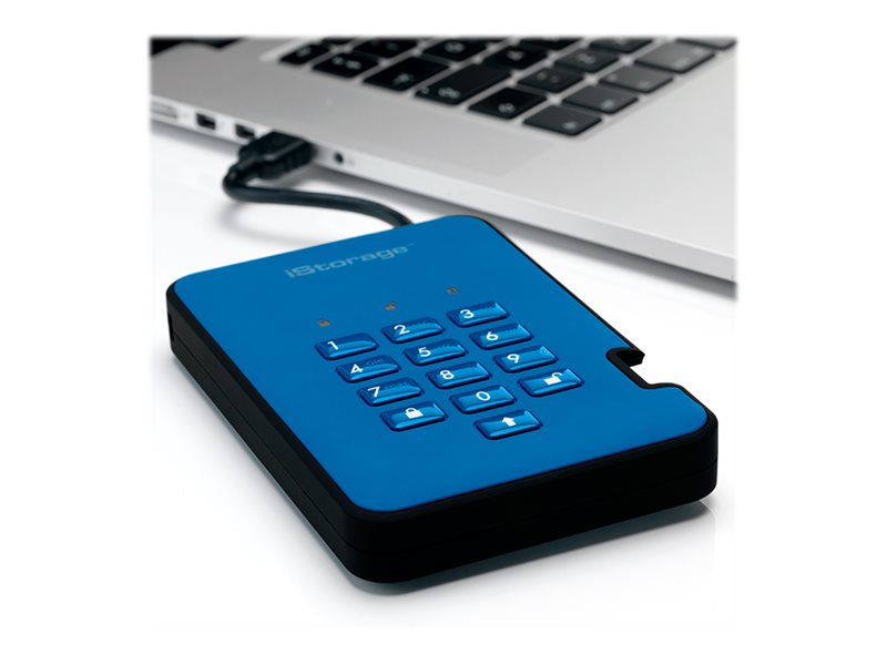 iStorage diskAshur - SSD - 1 To - USB 3.1 - Conformit TAA