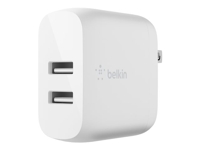 Belkin BoostCharge - - 24 Watt - 4.8 A  - Includes Lightning To Usb-A Cable 1 Metre (3.3ft)