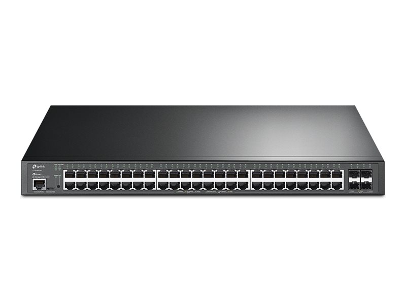 An image of TP-Link JetStream TL-SG3452XP V1 - switch - 52 ports - Managed - rack-mountable