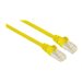 Network Patch Cable, Cat6, 0.5m, Yellow, Copper, S