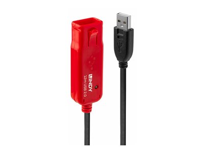 LINDY USB 2.0 Aktiv-Verlängerungs-Hub Pro 4 Port 12m - 42782