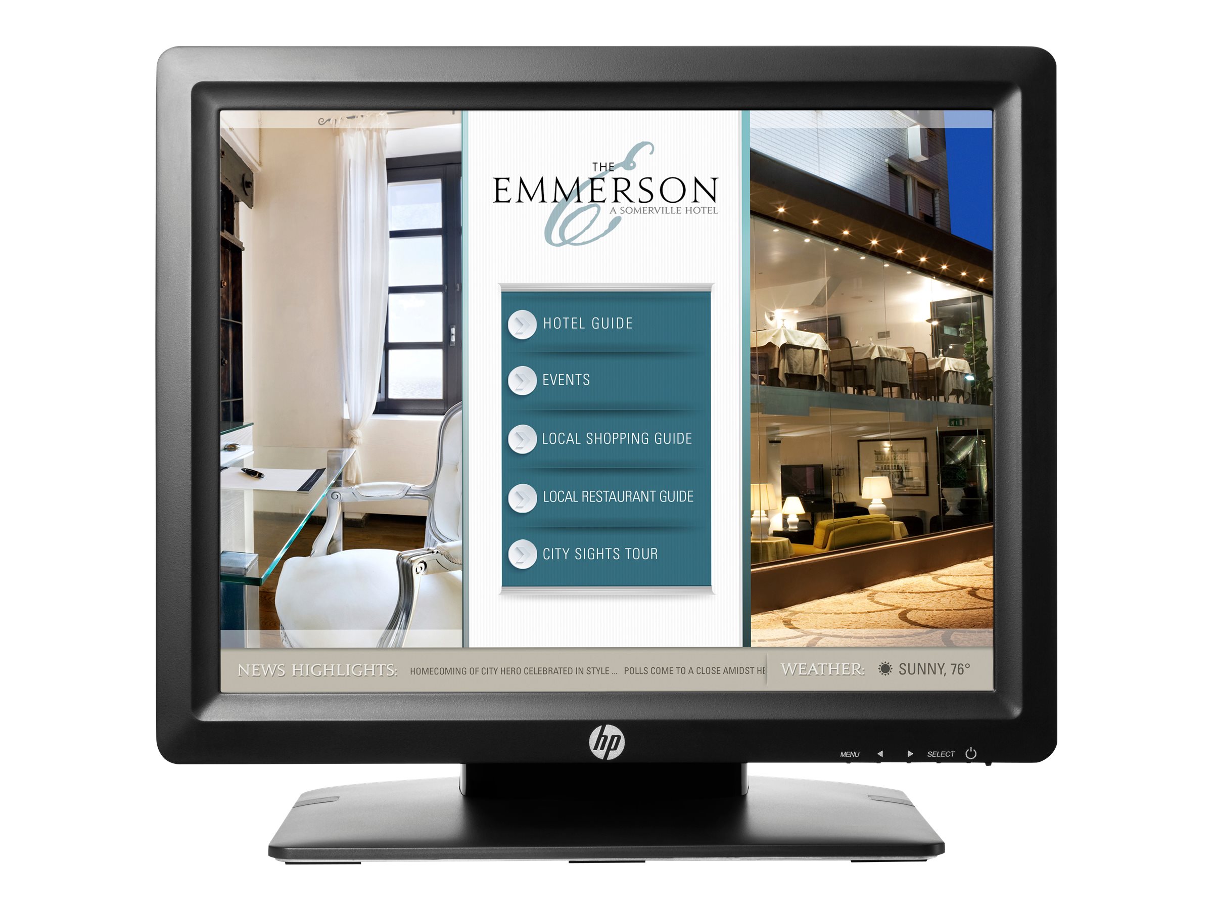 HP L5015tm - LED monitor