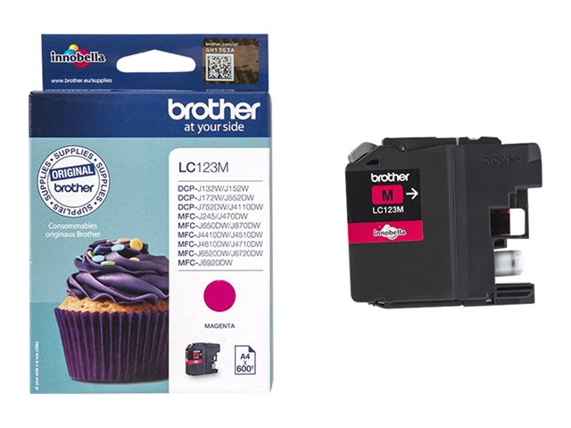 BROTHER LC-123 ink cartridge magenta LC123M