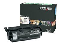 Lexmark High Yield black original toner cartridge LCCP, LRP 