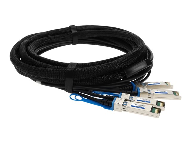 AddOn - Câble d'attache directe 40GBase - Conformité TAA - SFP+ pour QSFP+ 