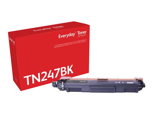 Everyday Black Compatible Toner Cartridge Alternative For Brother Tn247bk