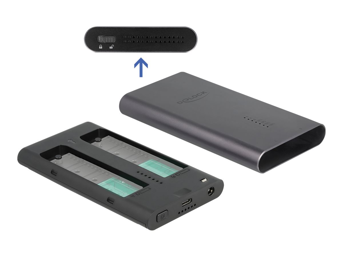 External Enclosure for 2 x M.2 NVMe PCIe – foto 3