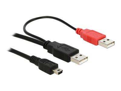 Delock 82447, USB-Kabel, DELOCK USB Y-Kabel 2x A -> 82447 (BILD1)