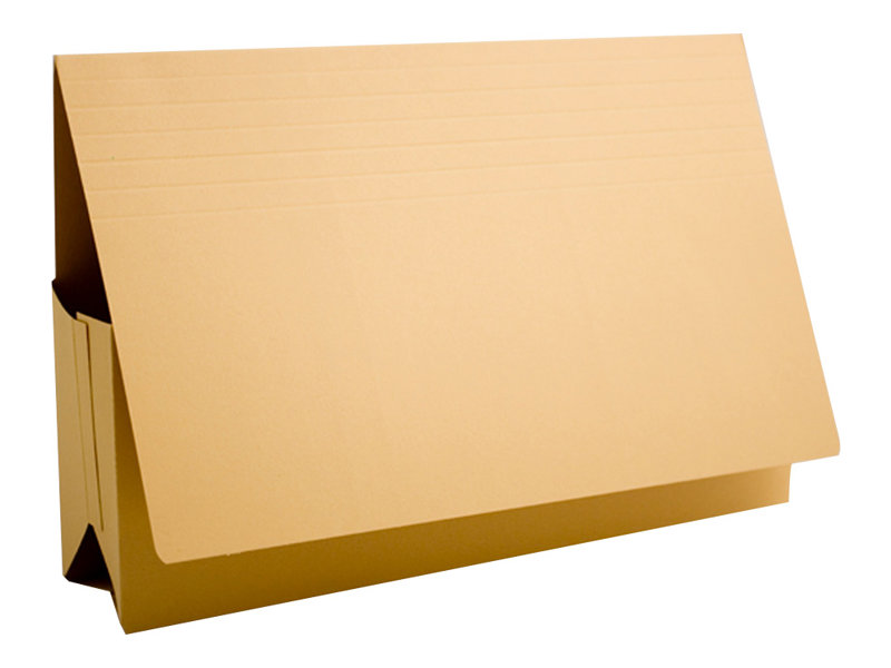 Guildhall Document Wallet For Folio Capacity 400 Sheets Yellow