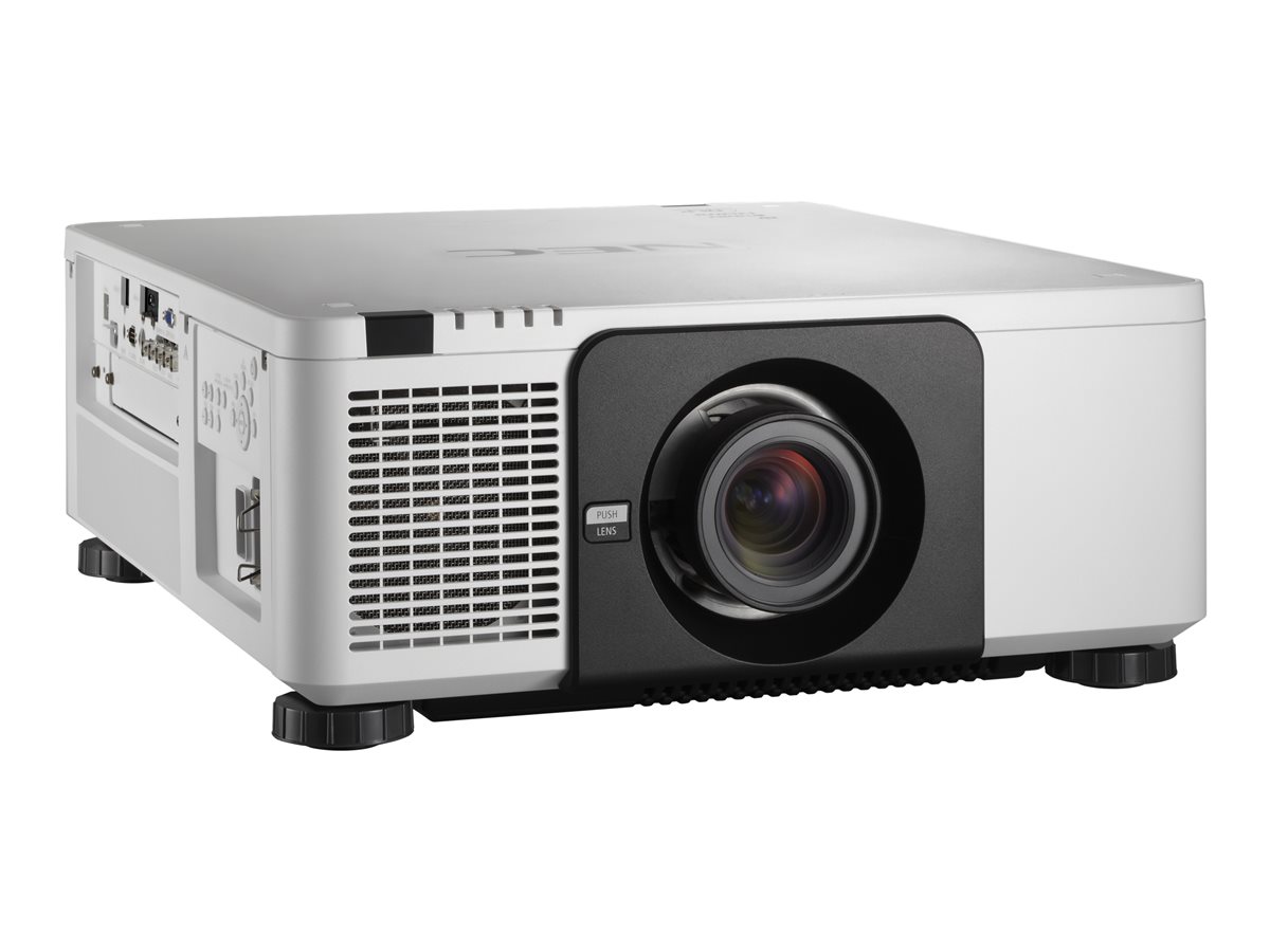 NEC PX1004UL - projektor DLP - zvětšovací objektivy - 3D - LAN - bílá - s NP18ZL lens – foto 3