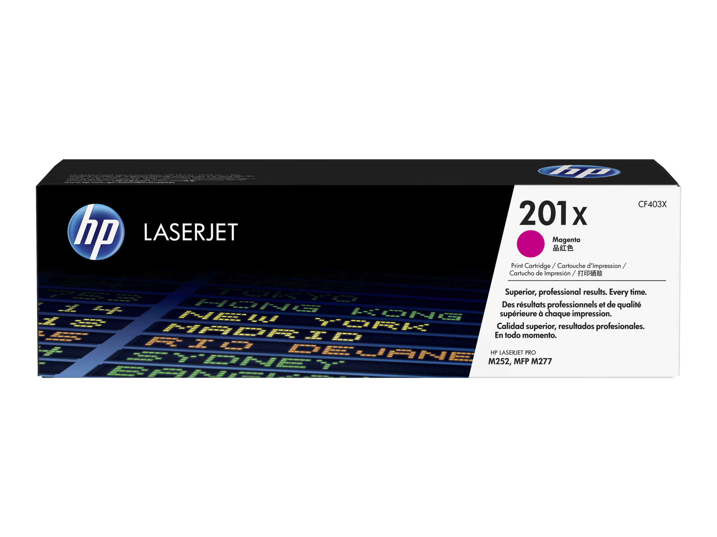 Hp 201x High Yield Magenta Original Laserjet Toner Cartridge Cf403x