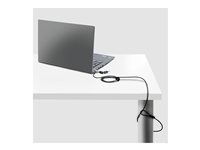 Startech Nano Laptop Cable Lock, 6ft (2m), Anti-Theft Keyed Lock, Security Cable Locks Nano Slot Computers, For HP EliteBook/