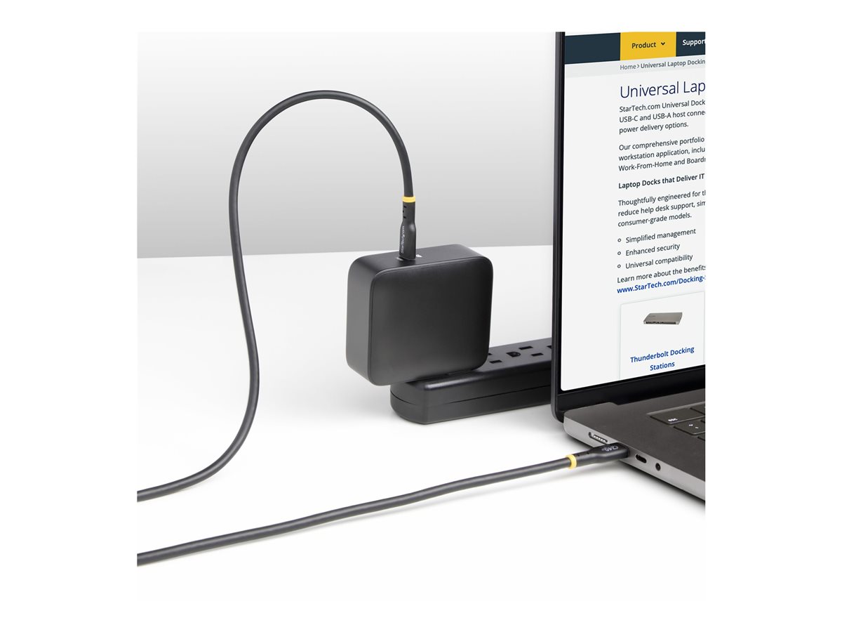 StarTech.com 4m USB C Charging Cable, USB-IF Certified USB-C Cable, 240W - USB kabel typ C - USB-C do USB-C - 4 m – foto 7