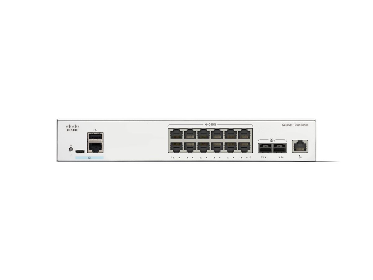 Cisco Catalyst 1300-12XT-2X - přepínač - 12 porty - inteligentní - Lze montovat do rozvaděče – foto 2