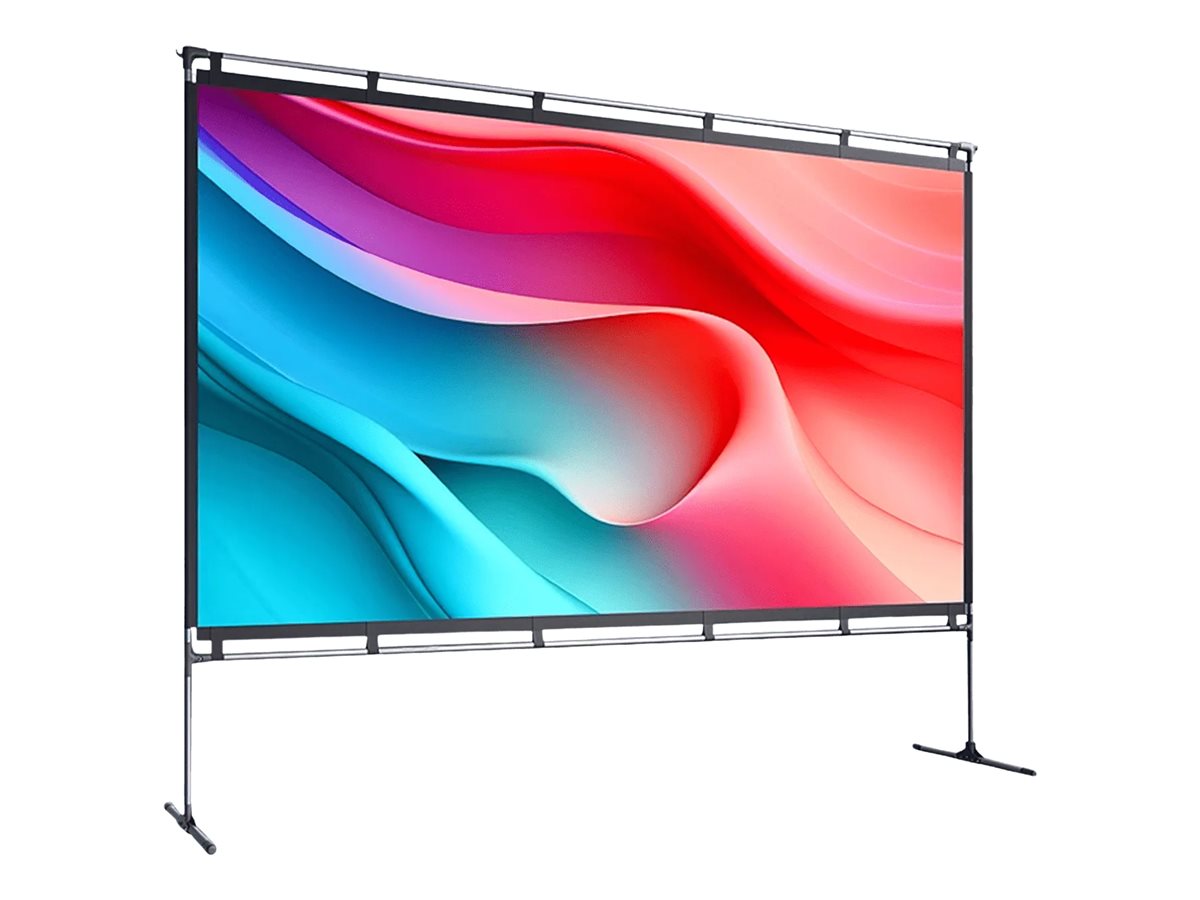 JmGO - Projection screen with legs