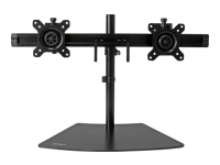 StarTech.com Support de bureau pour 2 écrans avec base à fabile encombrement - Fixation double moniteur (ARMBARDUO)