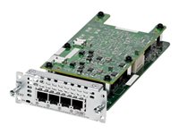Cisco Fourth-Generation Network Interface Module - Sprach- / Faxmodul - Analogsteckplätze: 4 - für P/N: ISR4321-PM20, ISR4331-PM20, ISR4351-PM20, ISR4431-PM20, ISR4461-K9-CAP, ISR4461-PM20
